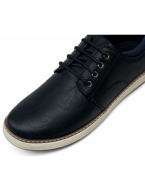 JOUSEN Men's Fashion Sneakers Memory Foam Casual Shoes for Men Retro Oxford Sneaker