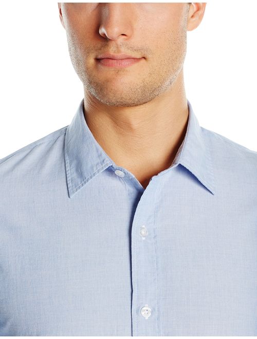 Amazon Brand - Goodthreads Men's Standard-Fit Long-Sleeve End on End Shirt