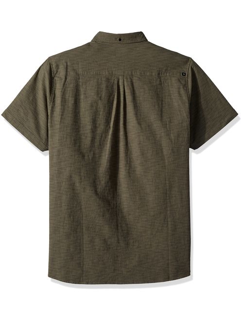 Rip Curl Men's Refugio S/s Shirt, Green, XL