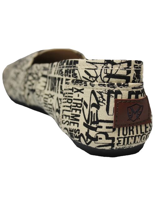 Mens Canvas Slip on Shoes Sneakers. Available in Navy, Gray, Black, and Brown