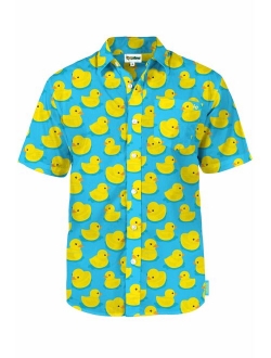 Men's Bright Hawaiian Shirts for Spring Break and Summer - Aloha Shirt for Guys