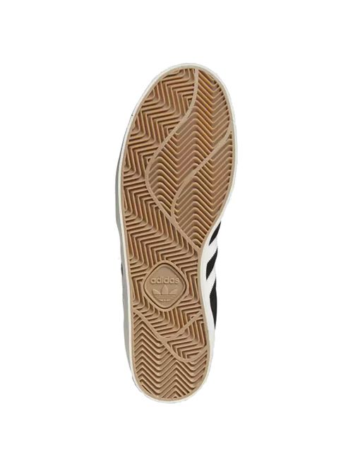 adidas Originals Men's Half Shell Iconic Style Vulcanized Outsole Skate Sneaker Black/White