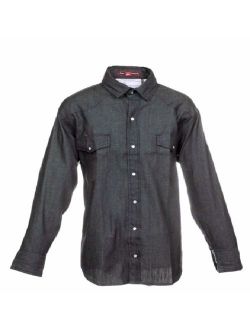 Flame Resistant FR Denim Shirt - 100% C - 7 oz