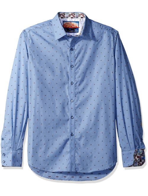 Robert Graham Men's Platt Long Sleeve Classic Fit Shirt