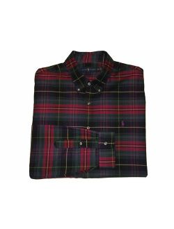 Ralph Lauren Polo Mens Cotton Plaid Button-Down Shirt