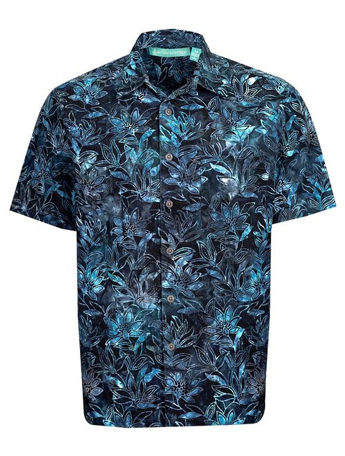 Artisan Outfitters Mens Point Dume Batik Cotton Hawaiian Shirt