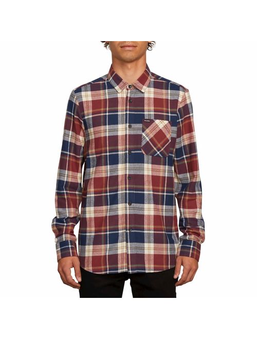 Volcom Men's Caden Classic Flannel Long Sleeve Shirt