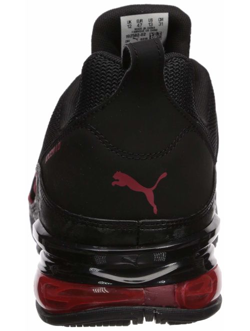 PUMA Mens Cell Regluate Camo Sneaker - Black/Red