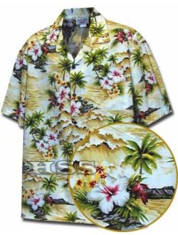 Pacific Legend Hawaiian Shirt Waikiki Beach