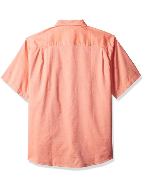 Weatherproof Vintage Men's Short Sleeve Oxford Shirt