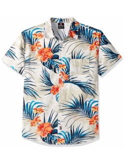 Men's All Over Print Woven Hawaiian Shirt