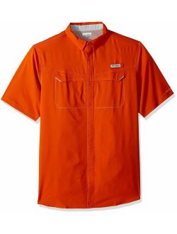 Men's Low Drag Offshore Big and Tall Short Sleeve Shirt, Backcountry Orange, 4X