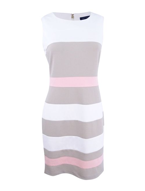 Tommy Hilfiger Women's Scuba Crepe Sheath Dress