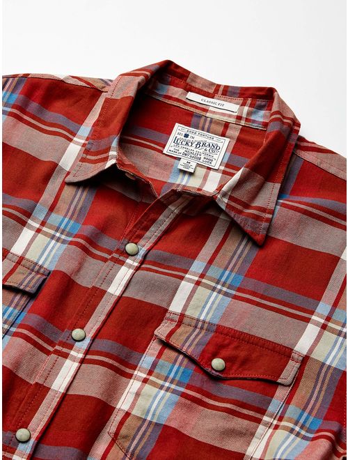 Lucky Brand Men's Alameda Western Button Up Shirt