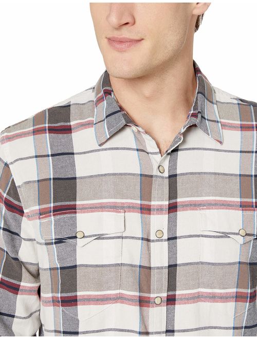 Lucky Brand Men's Saturday Stretch Button Up Alameda Western Shirt