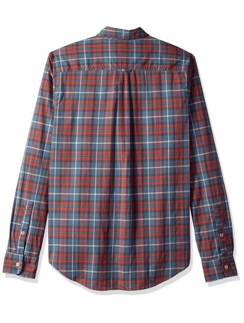 Lucky Brand Men's Casual Long Sleeve Plaid Workwear Button Down Shirt