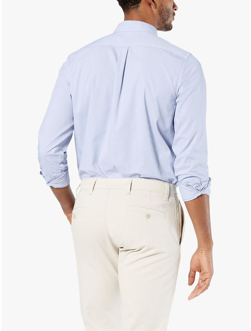 Dockers Men's Signature Comfort Flex Long Sleeve No Wrinkle Shirt