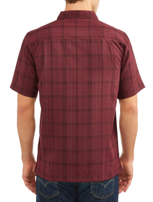 George Men's and Big Men's Short Sleeve Microfiber Shirt