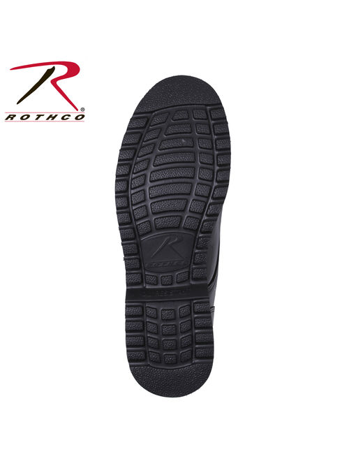 Rothco 5250 Men's Black High-Gloss Uniform Oxford Shoe w/Work Sole