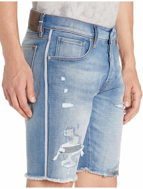 Hudson Jeans Men's Cut Off Denim Short Denim