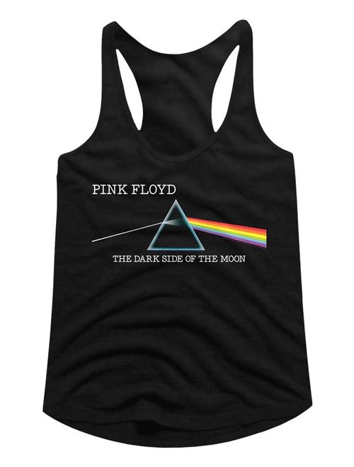 American Classics Pink Floyd Music Dsotm Redux Ladies Racerback Tank Top Shirt
