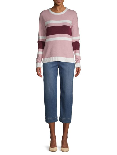 JASON MAXWELL Women's Striped Sweater