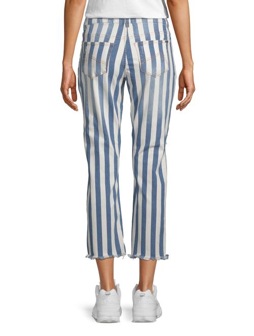 Women's Bold Stripe Skinny Jean