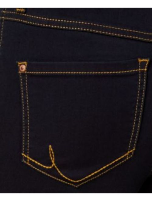 INC Womens Navy Boot Cut Jeans Petites Size: 0