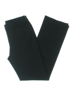 Lauren Ralph Lauren Womens Adelle Flat Front Stretch Dress Pants Black 4