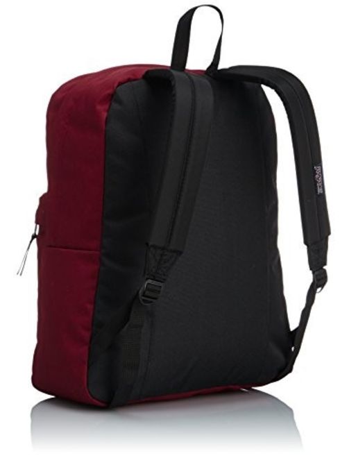JanSport Superbreak School Backpack - Viking Red - Silver