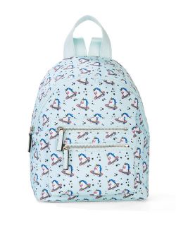 no boundaries mint floral dome backpack