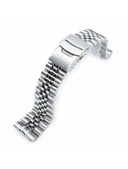 22mm Super-J Louis 316L SS Watch Bracelet for Seiko New Turtles SRP777 SRPA21 Brushed