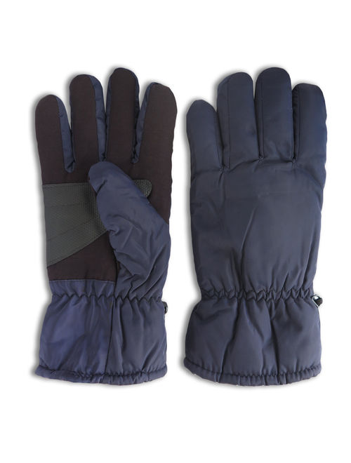 Polar Extreme Thick Waterproof Windproof Anti Slip Palm Warm Winter Sports Ski Gloves (Navy)