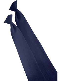 Ed Garments Clip On Longer Length Tie, NAVY, One size