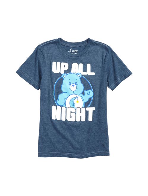 Care Bears T-Shirt - Up All Night Blue (Toddler)