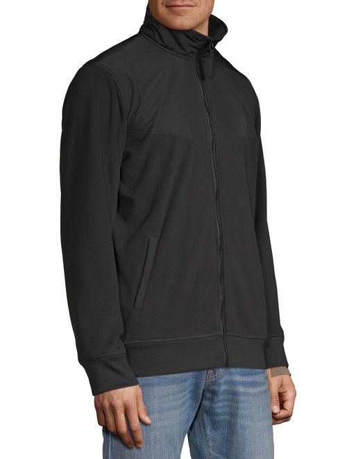 Russell Men's and Big Men's Microfleece Fusion Knit Jacket, up to Size 5XL