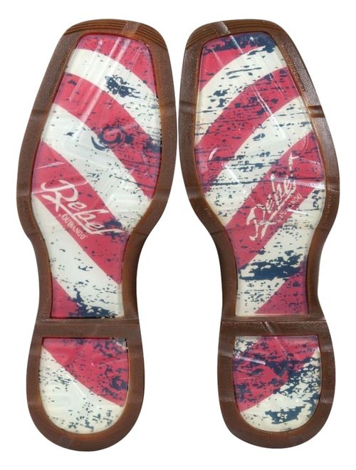 Rebel by Durango Patriotic Pull-On Western Flag Boot