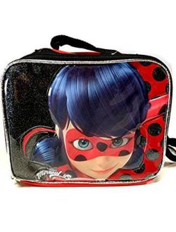 Lunch Bag - Miraculous Ladybug - Face Red/Black Girls Case New 156347