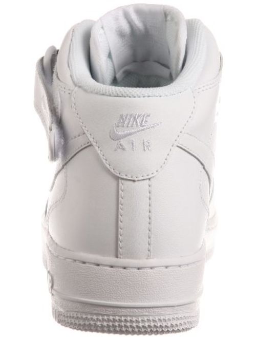 Nike Men's Air Force 1 Mid '07 White/White Basketball Shoe 9 Men US