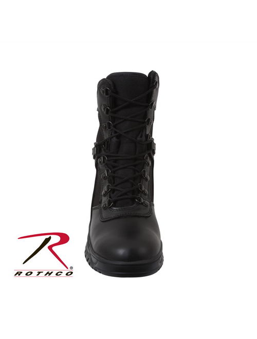 Rothco Forced Entry 5052 Black Tactical Waterproof Boots for Police/SWAT/EMT/EMS