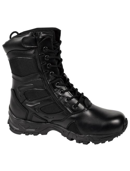 Rothco 5358 Forced Entry Deployment Boot with side Zipper, 8" Tactical Boot