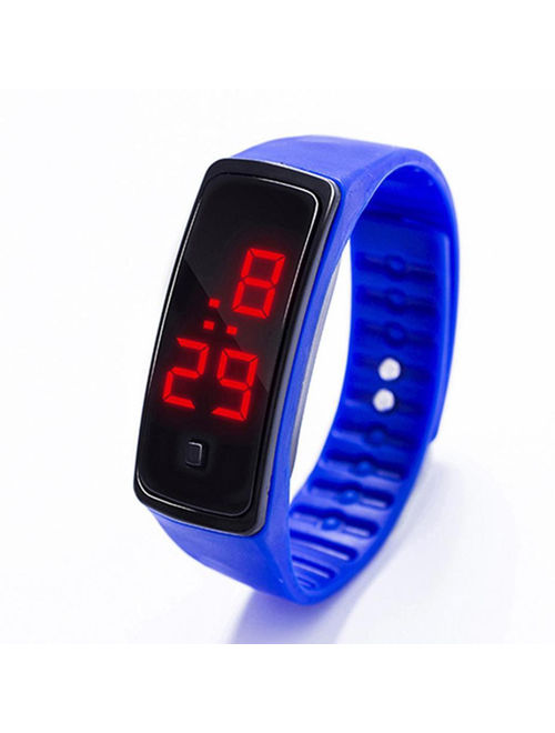 Spot custom second generation student sports electronic watch children promotional gifts LED silicone watch led watch GDX10-06