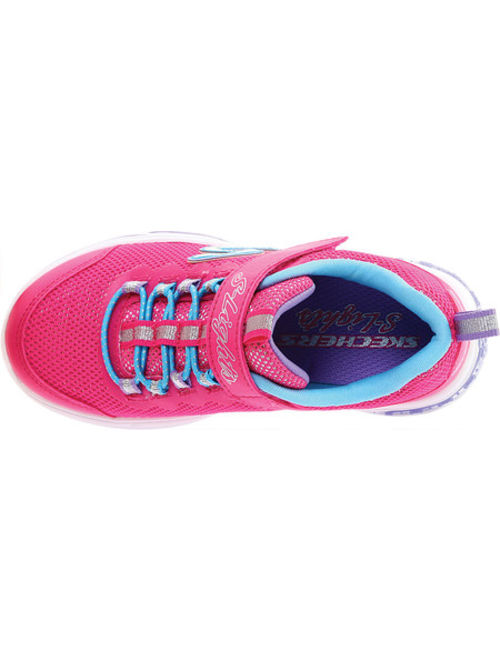 Girls' Skechers S Lights Power Petals Sneaker