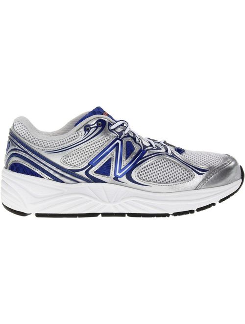 New Balance W840WB2 Women's White/Blue Running Shoes