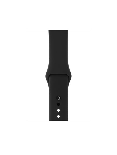 Refurbished Apple Watch Series 1, 38mm Space Gray Aluminum Case with Black Sport Band