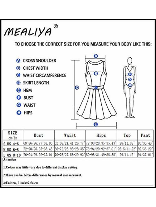 MEALIYA Women Crop Top High Waist Tracksuit Bodycon Sleeveless Top Sports Pants Set Outfits