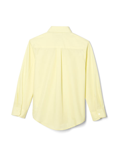 French Toast Husky Boys 10-20 School Uniform Long Sleeve Classic Button-Up Dress Shirt