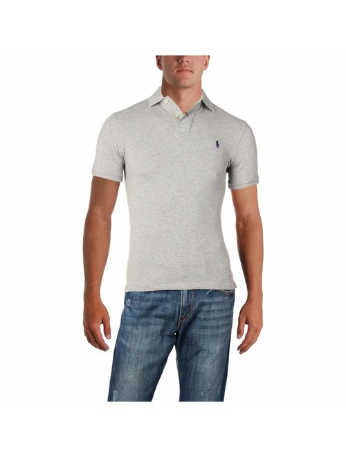 Polo Ralph Lauren Men's Slim Fit Cotton Pique Mesh Polo Shirt