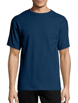 Men's and Big Men's Tagless Short Sleeve Tee, Up To Size 6XL