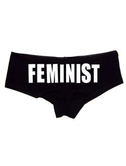 Feminist Booty Shorts Boyshort Cotton Bikini Bottom Sexy Panties